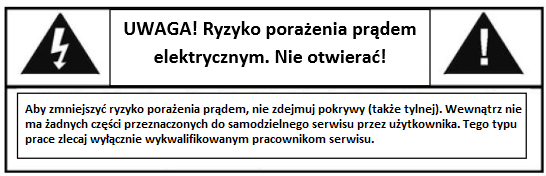 OCHRONA ŚRODOWISKA Nie należy wyrzucać tego produktu wraz z innymi odpadami gospodarstwa omowego, gdy jego przydatność użytkowania dobiega końca.