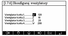 2.3.6.4 Konfiguracja wodomierzy STRONA 18 W tej części ekranu ustawia się w zależności od zainstalowanego wodomierza, ilość litrów przypadająca na jeden impuls z wodomierza do modułu G-540-2.