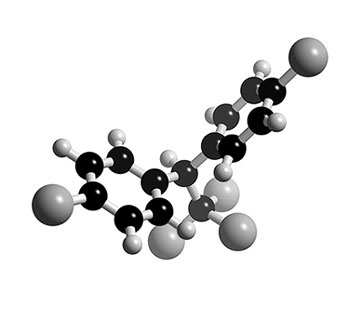 DDT Dichloro difenylo trochloroetan 4,4'-(2,2,2-trichloroethane-1,1-diyl)bis(chlorobenzene) Użyty w walce z malarią Tabun N,N-dimetyloaminoetoksycyjanofosfina O CH 3 CH 2 O P CN N H 3 C CH 3 Tabun