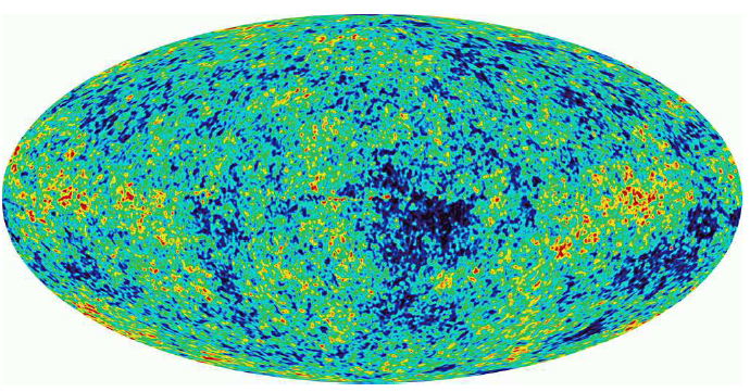 Pomiar anizotropii przez WMAP Satelitarny eksperyment Wilkinson Microwave Anisotropy Probe. zbiera dane od 2001 r. Zbadał fluktuacje temperatury z precyzją 10-5. Obraz Wsz. w wieku 300 000 lat.