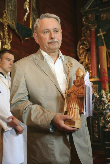 Profesor Józef Banaszak Przyjaciel Wierzenicy Anno Domini 2012 Fot.