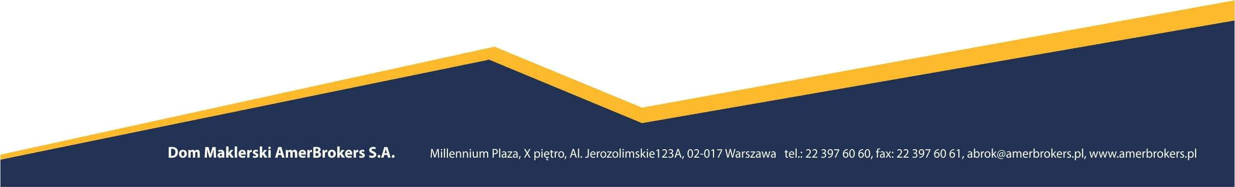 Kontakty DEPARTAMENT RYNKU WTÓRNEGO: Zbigniew Starzycki tel. 22 397 60 10 zbigniew.starzycki@amerbrokers.pl Janusz Bobrowski tel. 22 397 60 12 janusz.bobrowski@amerbrokers.pl Krzysztof Boryczko tel.