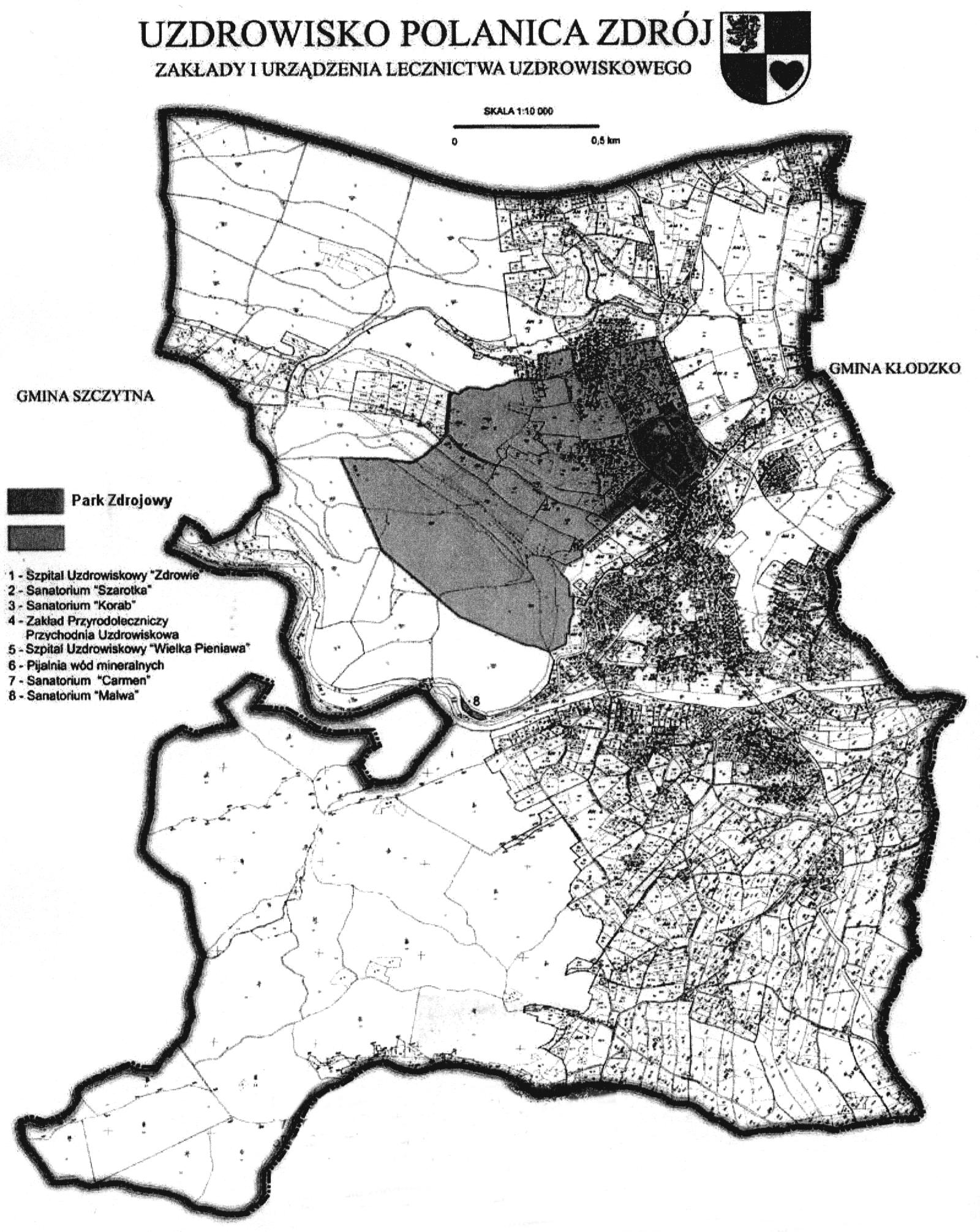 Załącznik graficzny nr 1 do uchwały Rady Miejskiej w