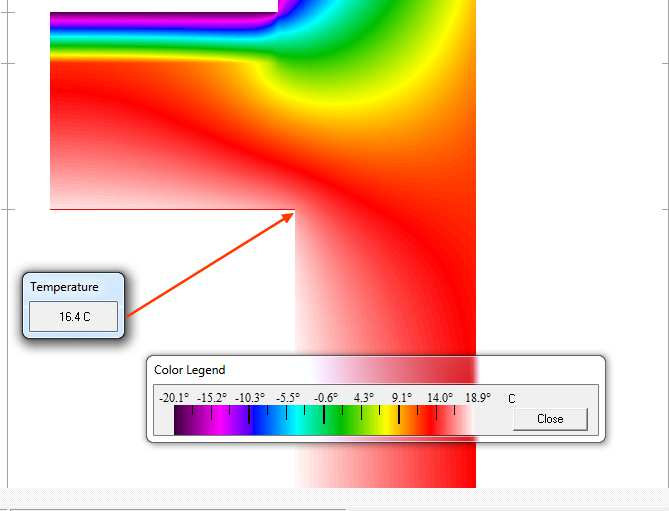 WYNIKI - THERM frsi = 0,91 Źródło :