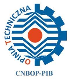 CNBOP-PIB OT-0009/2015 z dnia 15 lipca 2015 r. strona 8/10 5. ZNAKOWANIE WYROBU ZNAKIEM OPINIA TECHNICZNA CNBOP-PIB 5.