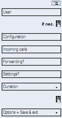Określanie czasu trwania sygnału dzwonka przed przekierowaniem połączenia w przypadku, gdy użytkownik nie podnosi słuchawki Istnieje możliwość określenia czasu trwania sygnału dzwonka przed