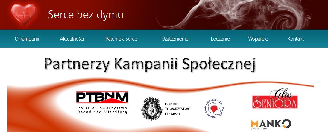 Projekty Serce bez dymu Kampania