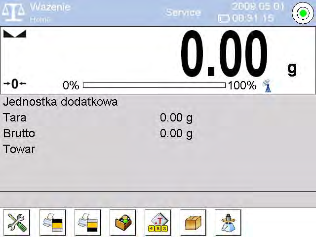 Zalety: 1. Eliminacja dodatkowych źródeł wibracji Umieszczenie terminala poza stołem wagowym eliminuje drgania i wibracje wynikające z jego obsługi.