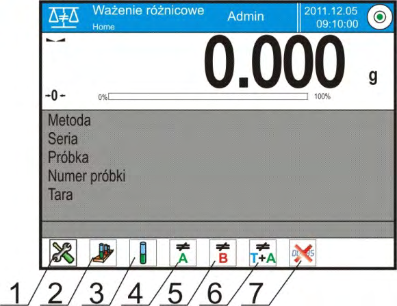 25. WAŻENIE RÓŻNICOWE < Ważenie różnicowe> umożliwia analizowanie zmian masy jednej lub większej liczby próbek.