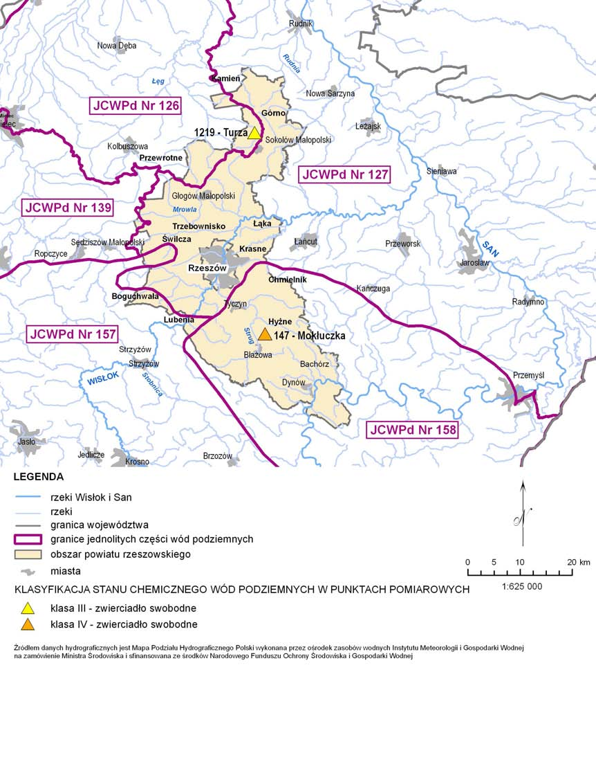 Badania w zakresie stanu chemicznego wód podziemnych prowadzone są w ramach monitoringu jakości wód podziemnych, który funkcjonuje jako podsystem Państwowego monitoringu środowiska.