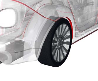 Uszczelnianie szwów Odtwarzanie standardowych i specjalnych tekstur OEM Metody łączenia elementów na nadwoziach samochodowych obejmują skręcanie śrubami, nitowanie, zgrzewanie punktowe i klejenie.