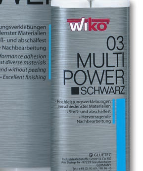 KLEJE METAKRYLOWE Opracowane do najwyższej jakości połączeń różnych materiałów. 2-SKŁADNIKOWE KLEJE I USZCZELNIACZE Kolor Czas otwarty MULTI POWER 3 25 ml strzykawka MP3.