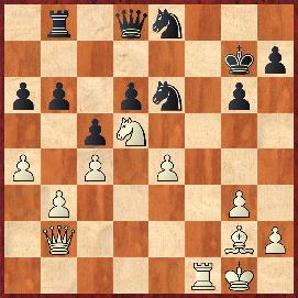 1.Obrona królewsko indyjska [E65] WGM Kusznir (Izrael) 2365 Arias (Argentyna) 1800 1.d4 g6 2.Sf3 Gg7 3.g3 d6 4.Gg2 c5 5.0-0 Sd7 6.c4 Sgf6 7.Sc3 0-0 8.b3 a6 9.Gb2 Wb8 10.a4 b6 11.Hd2 Hc7 12.d5 Se8 13.