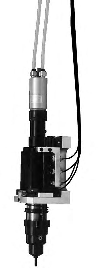 automatyczne narzędzia montażowe HSA 803: Automatyczna głowica nitująca (zasada pracy: wkręcanie skok, napęd: hydrauliczno-pneumatyczny) Metoda pracy: Ten rodzaj głowicy nitującej umożliwia