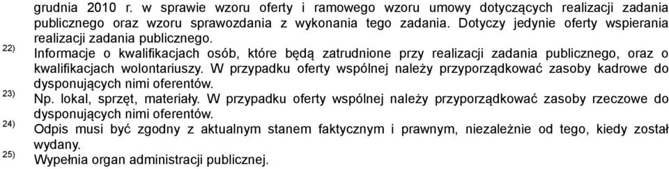 Informacje o kwalifikacjach osób, które będą zatrudnione przy realizacji zadania publicznego, oraz o kwalifikacjach wolontariuszy.