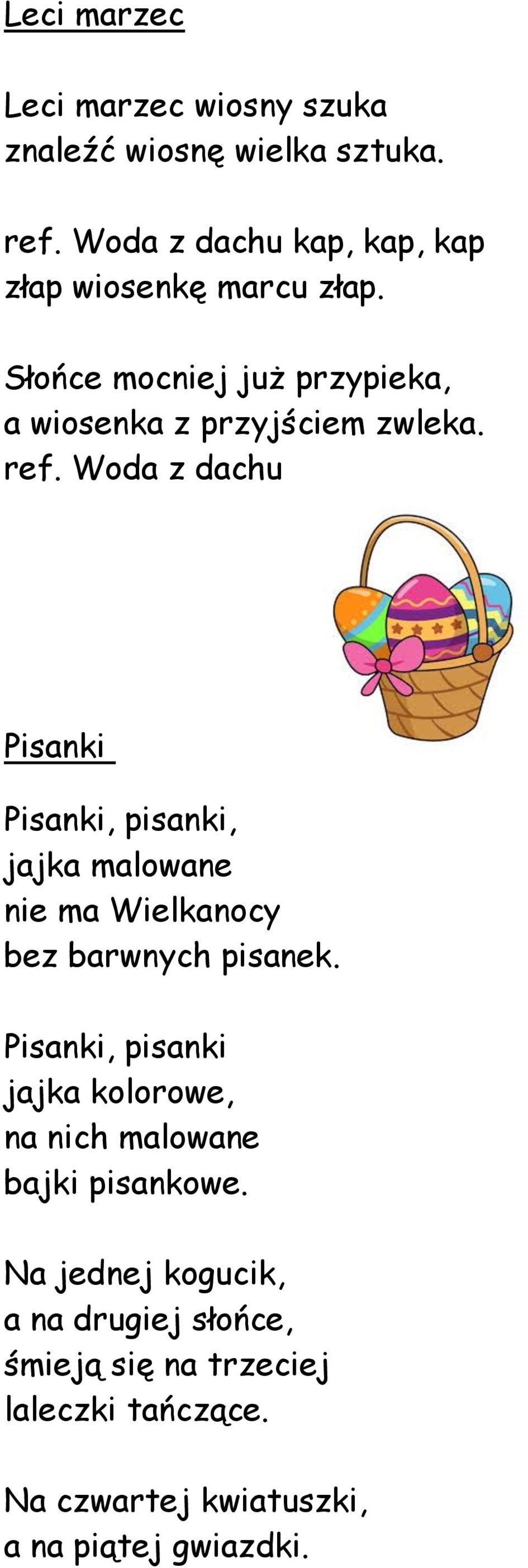 Woda z dachu Pisanki Pisanki, pisanki, jajka malowane nie ma Wielkanocy bez barwnych pisanek.