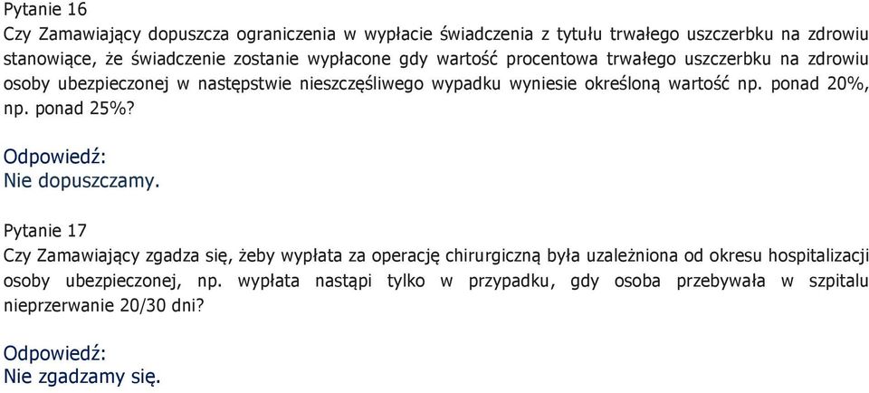 określoną wartość np. ponad 20%, np. ponad 25%?