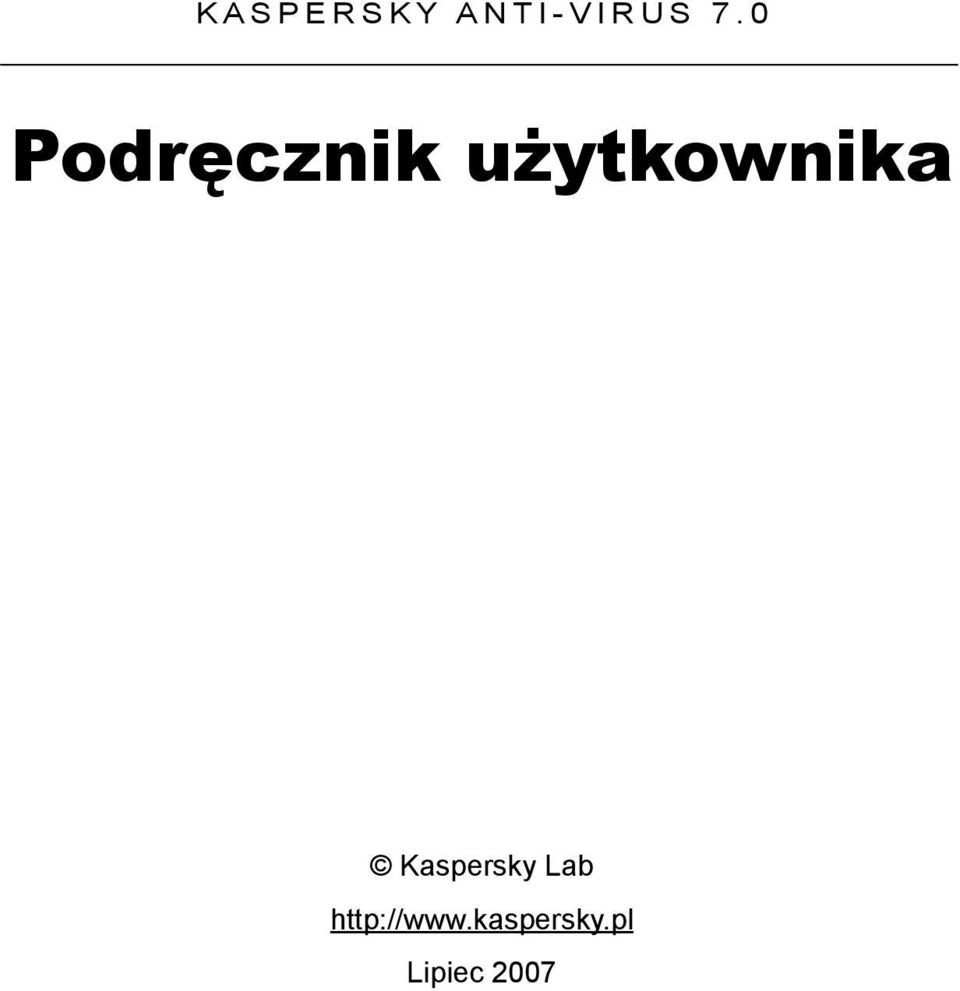 0 Podręcznik użytkownika