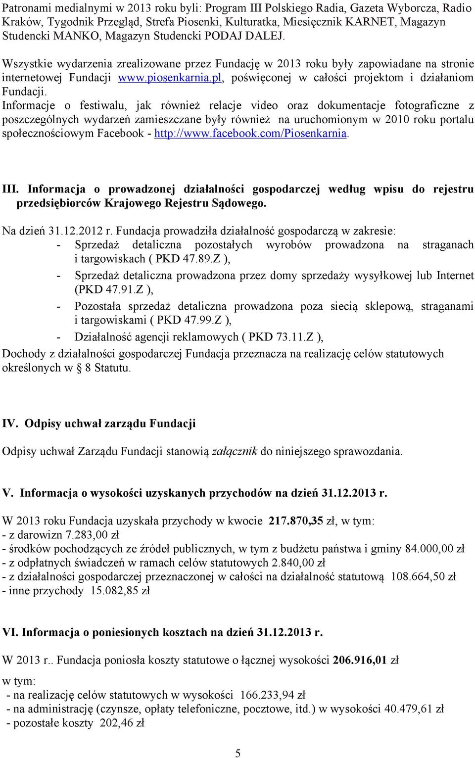 pl, poświęconej w całości projektom i działaniom Fundacji.