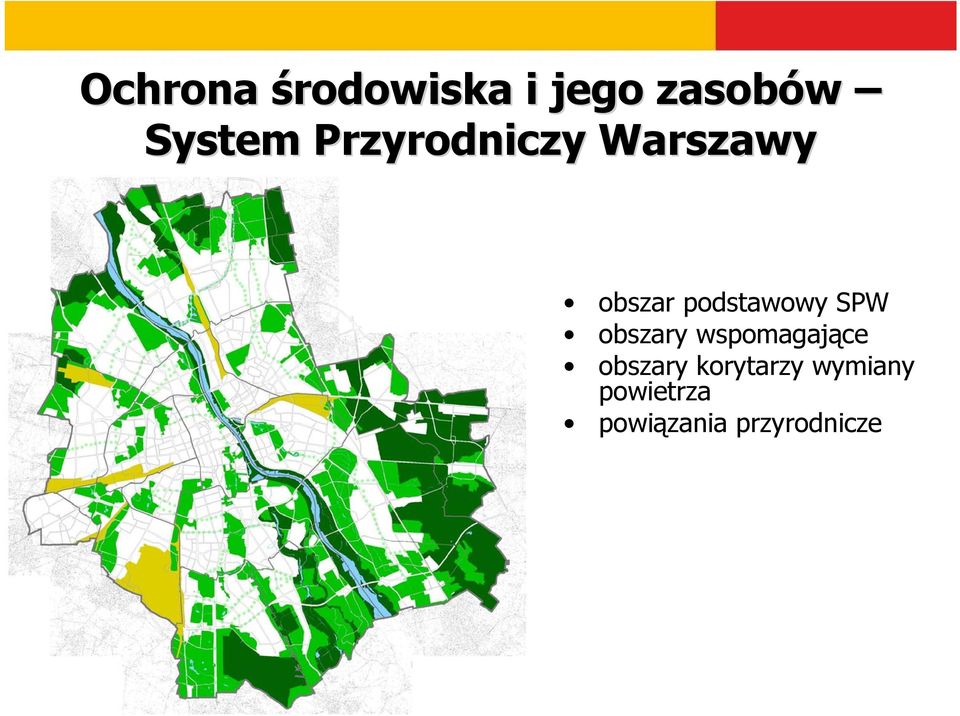 SPW obszary wspomagające obszary