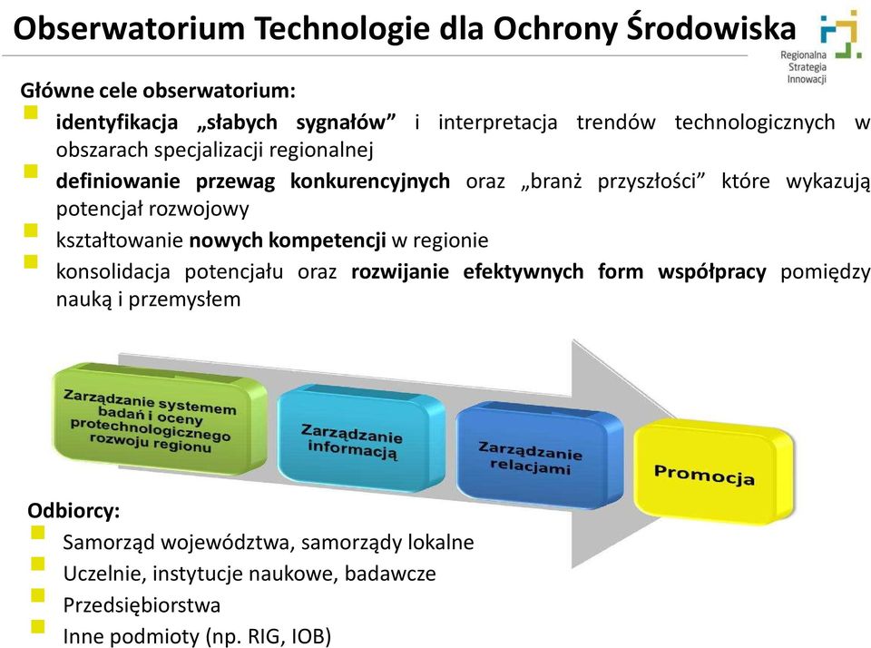 potencjał rozwojowy kształtowanie nowych kompetencji w regionie konsolidacja potencjału oraz rozwijanie efektywnych form współpracy