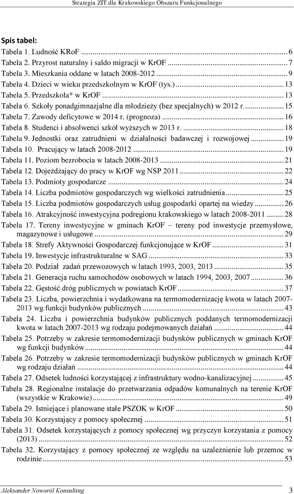 Zawody deficytowe w 2014 r. (prognoza)... 16 Tabela 8. Studenci i absolwenci szkół wyższych w 2013 r.... 18 Tabela 9. Jednostki oraz zatrudnieni w działalności badawczej i rozwojowej... 19 Tabela 10.