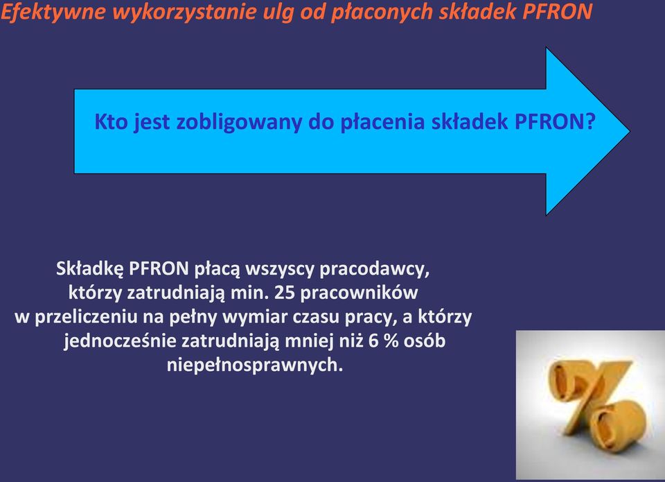 min. 25 pracowników w przeliczeniu na pełny wymiar czasu