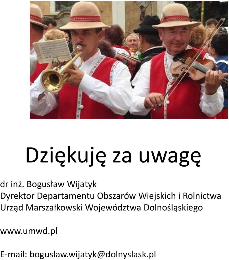 Wiejskich i Rolnictwa Urząd Marszałkowski