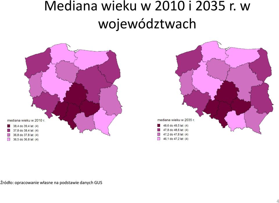 w województwach Źródło: