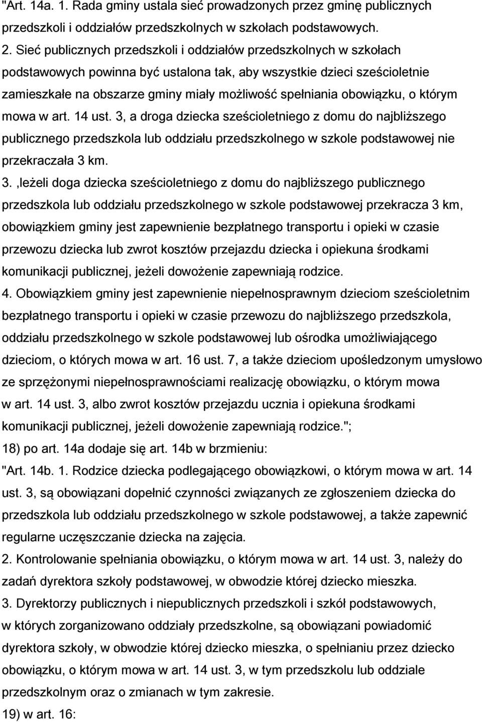 obowiązku, o którym mowa w art. 14 ust. 3,