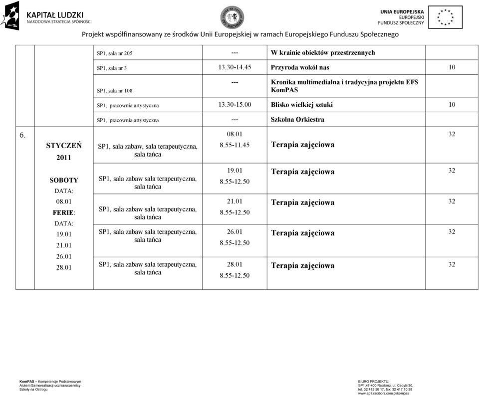 00 Blisko wielkiej sztuki 10 SP1, pracownia artystyczna --- Szkolna