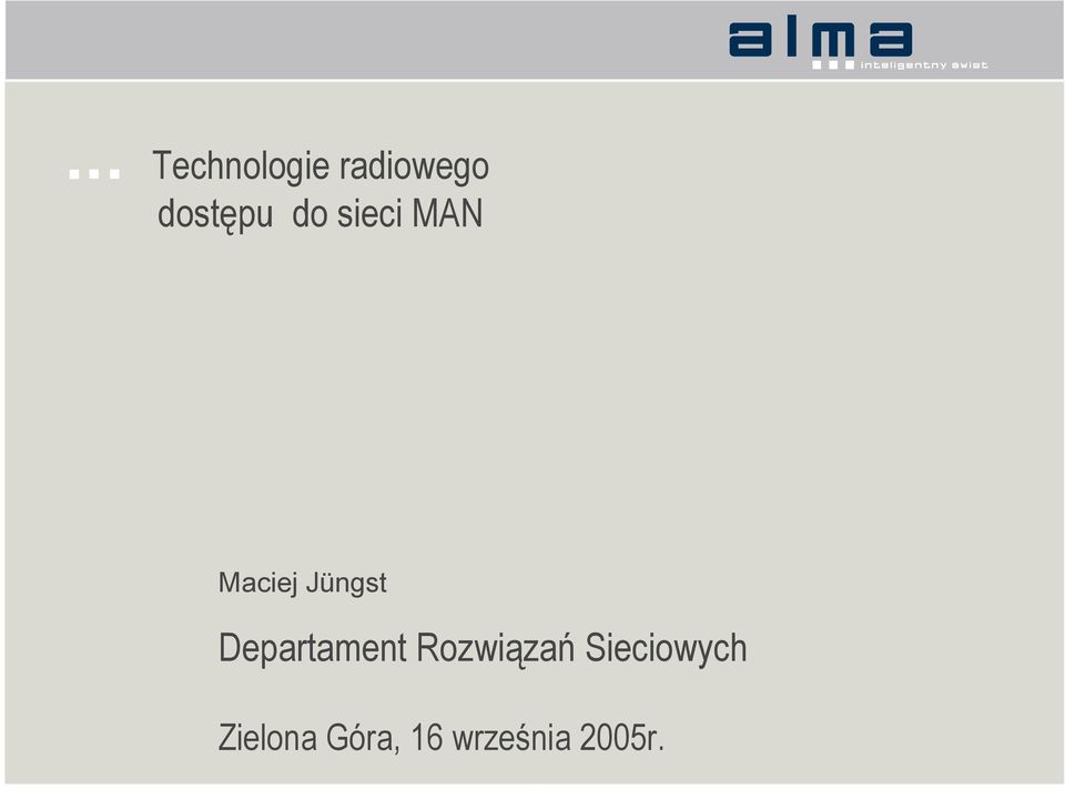 Departament Rozwiązań