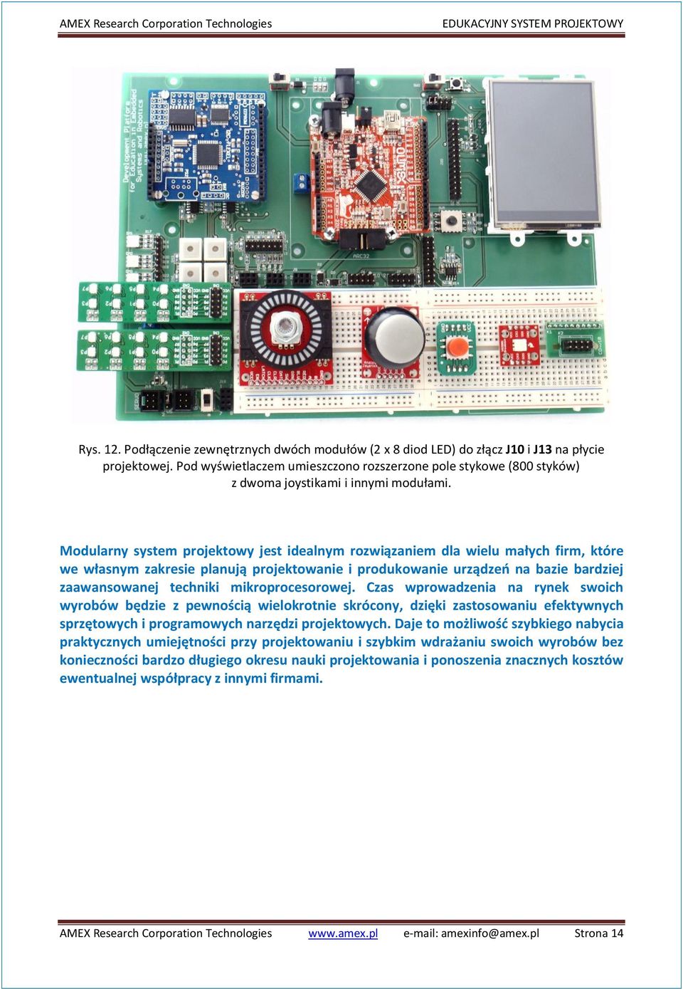 Modularny system projektowy jest idealnym rozwiązaniem dla wielu małych firm, które we własnym zakresie planują projektowanie i produkowanie urządzeń na bazie bardziej zaawansowanej techniki