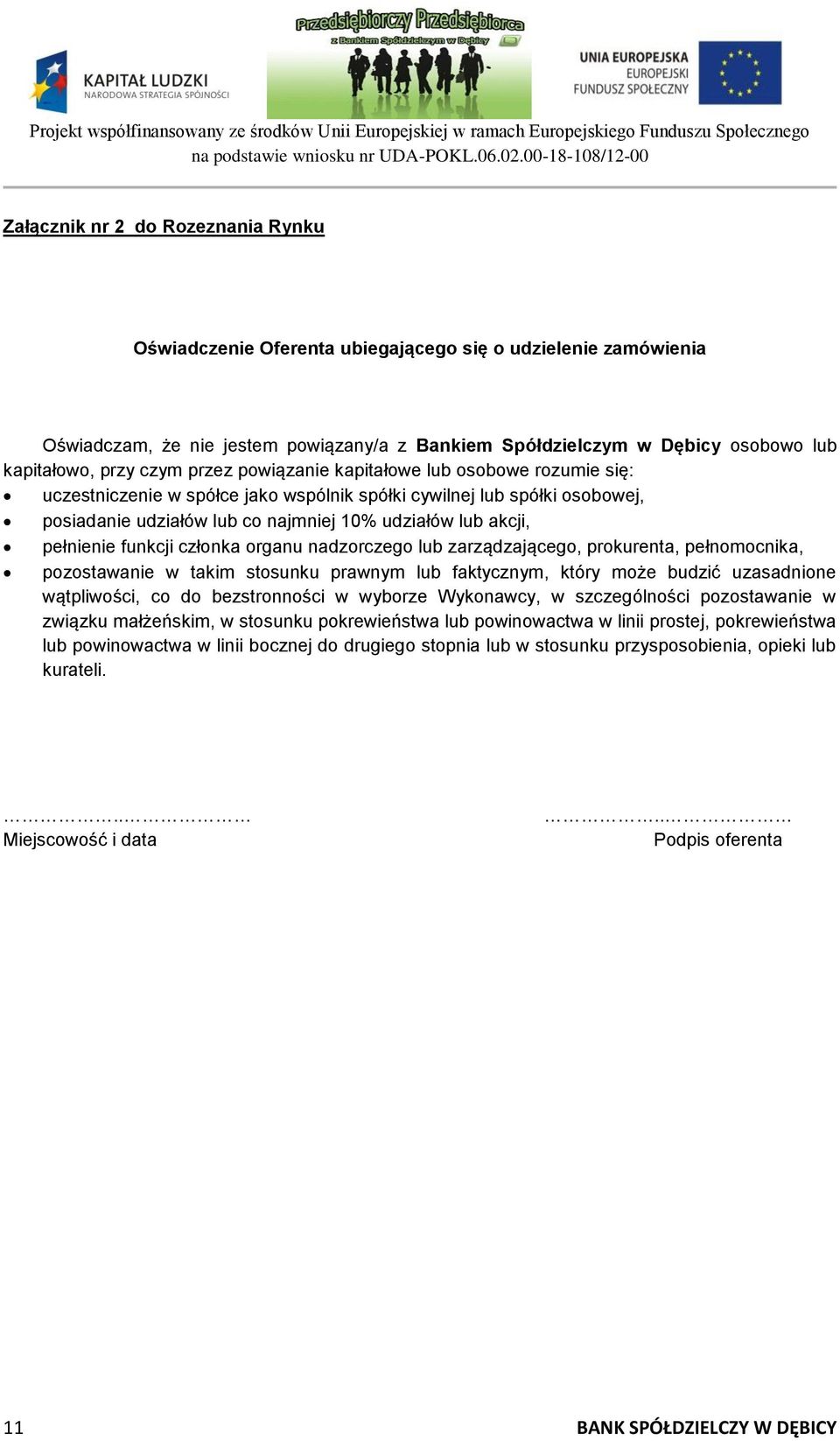 pełnienie funkcji członka organu nadzorczego lub zarządzającego, prokurenta, pełnomocnika, pozostawanie w takim stosunku prawnym lub faktycznym, który może budzić uzasadnione wątpliwości, co do