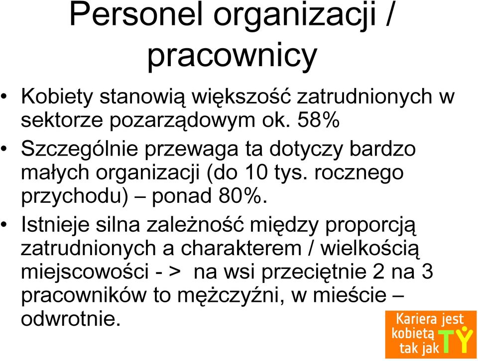 rocznego przychodu) ponad 80%.