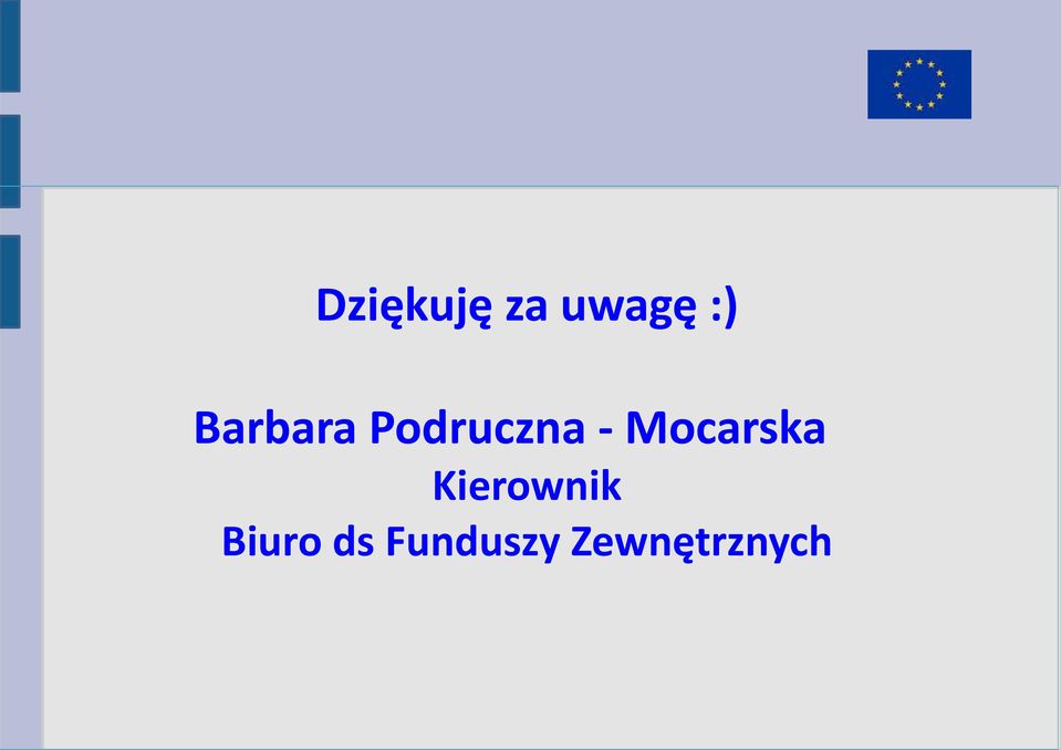 Mocarska Kierownik