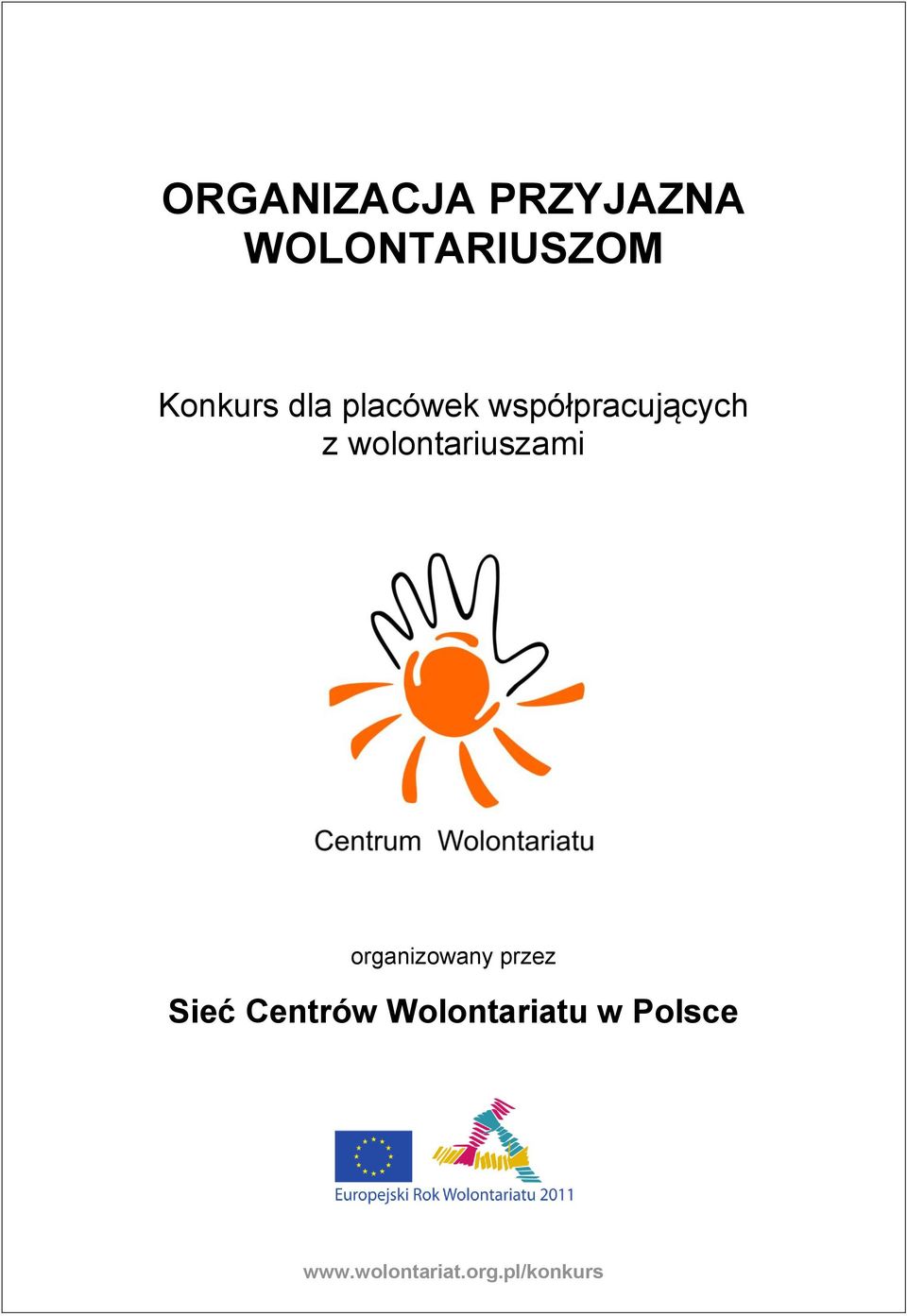 współpracujących z wolontariuszami