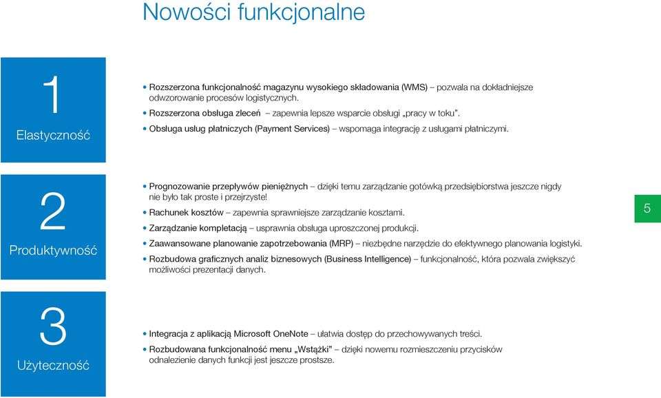 2 Produktywno Prognozowanie przep ywów pieni nych dzi ki temu zarz dzanie gotówk przedsi biorstwa jeszcze nigdy nie by o tak proste i przejrzyste!