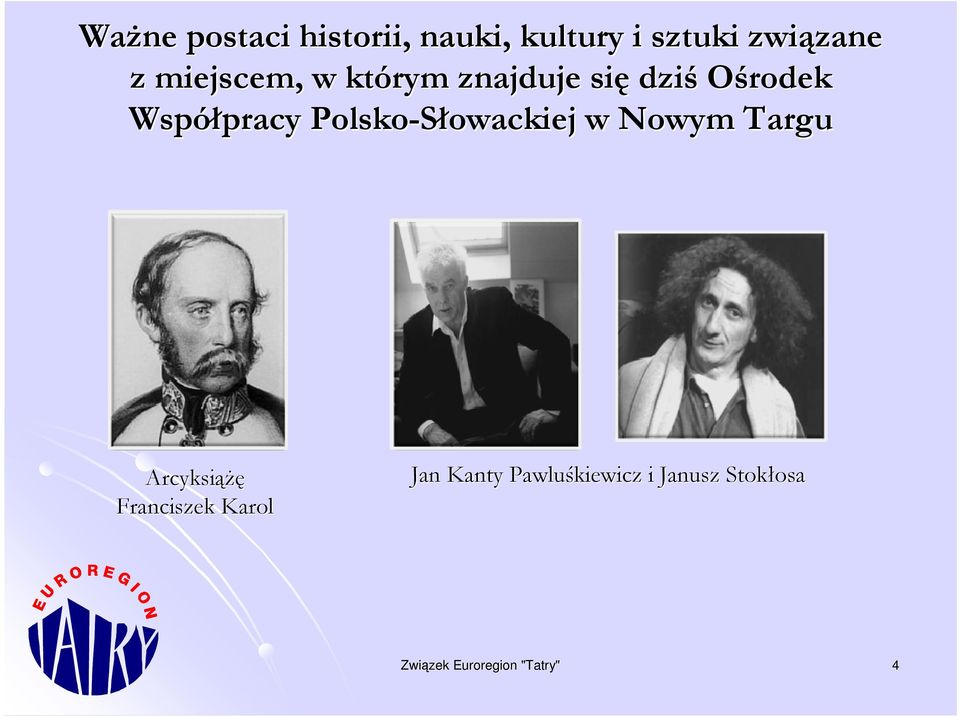 Współpracy pracy Polsko-Słowackiej owackiej w Nowym Targu