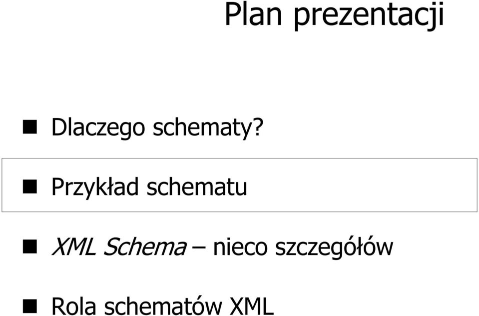 Przykład schematu XML