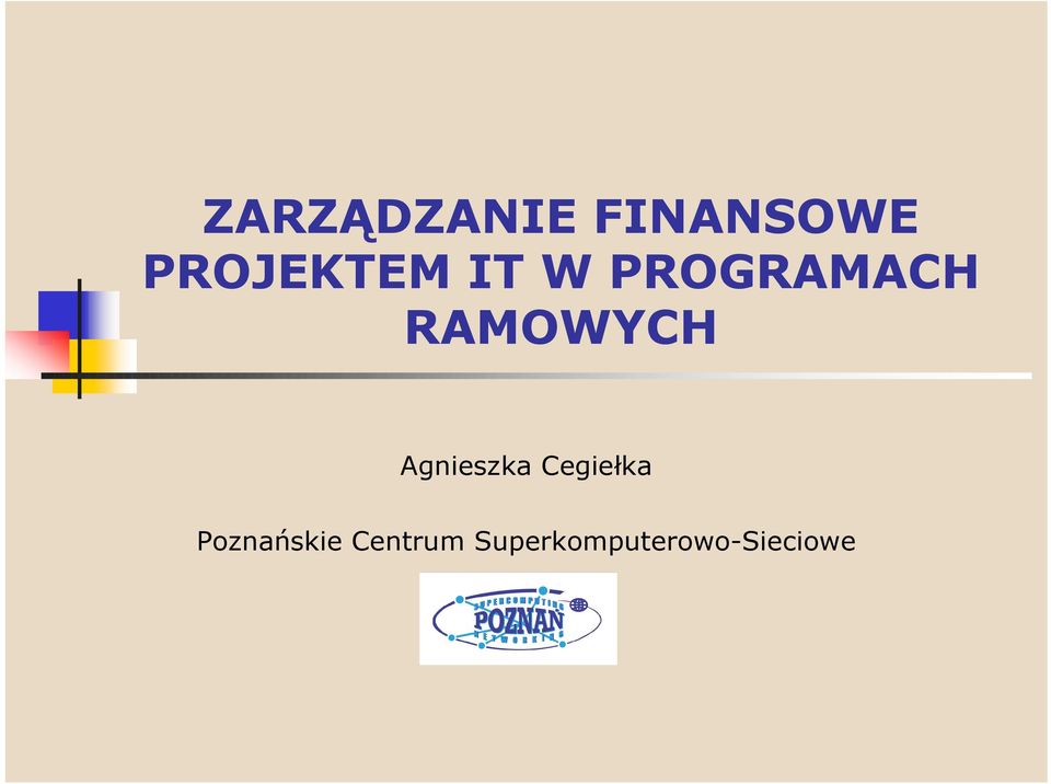 RAMOWYCH Agnieszka Cegiełka