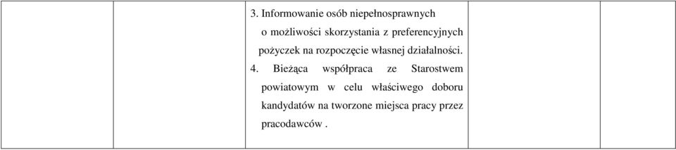 działalności. 4.