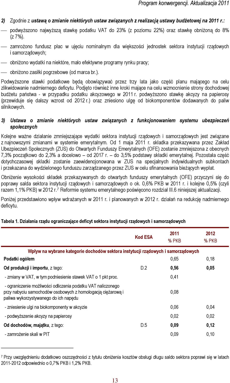 pogrzebowe (od marca br.). Podwyższone stawki podatkowe będą obowiązywać przez trzy lata jako część planu mającego na celu zlikwidowanie nadmiernego deficytu.