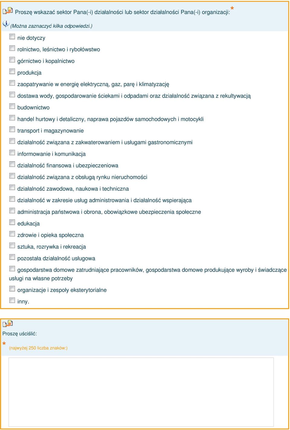 działalność związana z rekultywacją budownictwo handel hurtowy i detaliczny, naprawa pojazdów samochodowych i motocykli transport i magazynowanie działalność związana z zakwaterowaniem i usługami