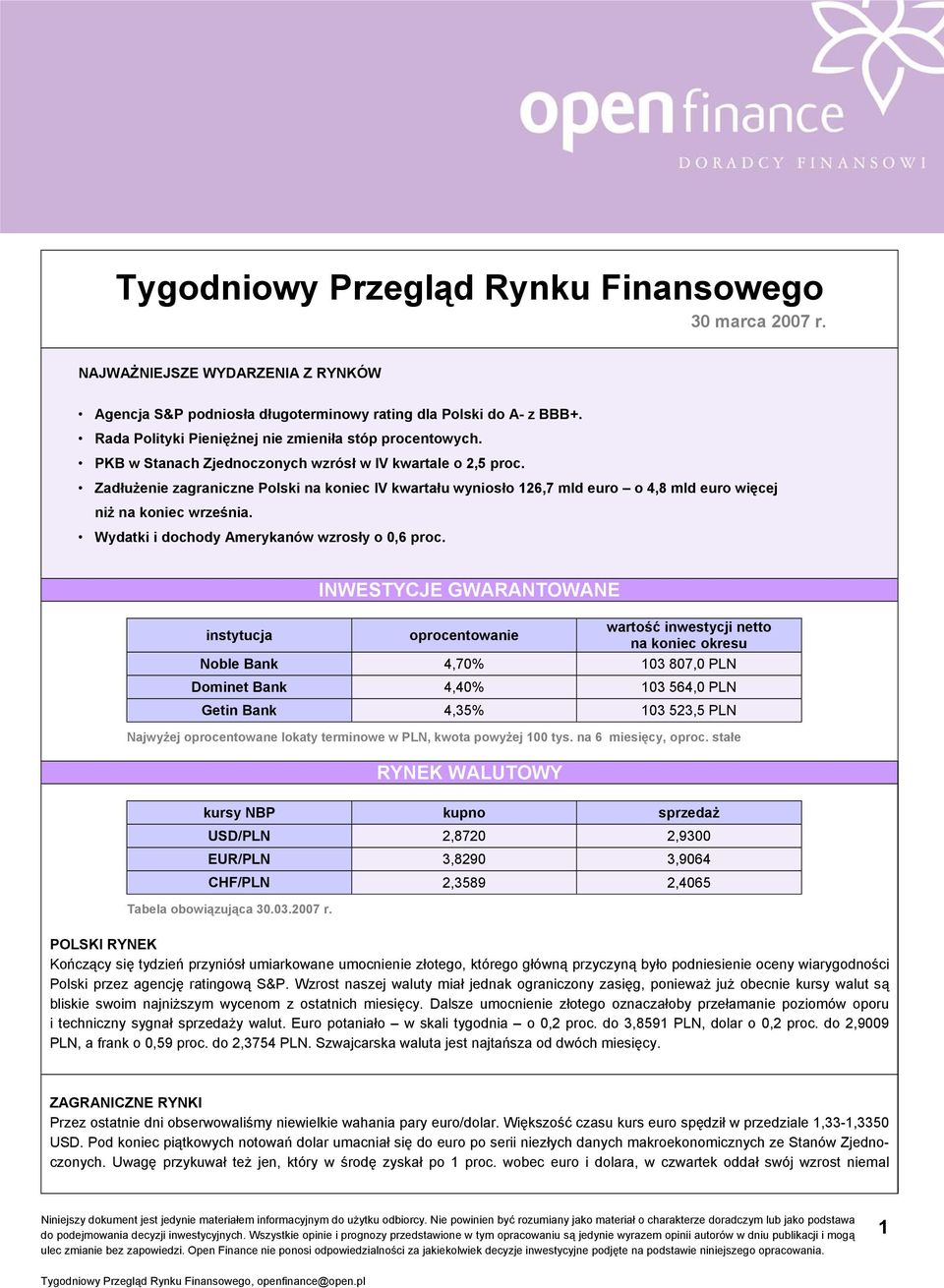 Zadłużenie zagraniczne Polski na koniec IV kwartału wyniosło 126,7 mld euro o 4,8 mld euro więcej niż na koniec września. Wydatki i dochody Amerykanów wzrosły o 0,6 proc.