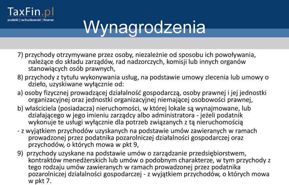 organizacyjnej oraz jednostki organizacyjnej niemającej osobowości prawnej, b) właściciela (posiadacza) nieruchomości, w której lokale są wynajmowane, lub działającego w jego imieniu zarządcy albo