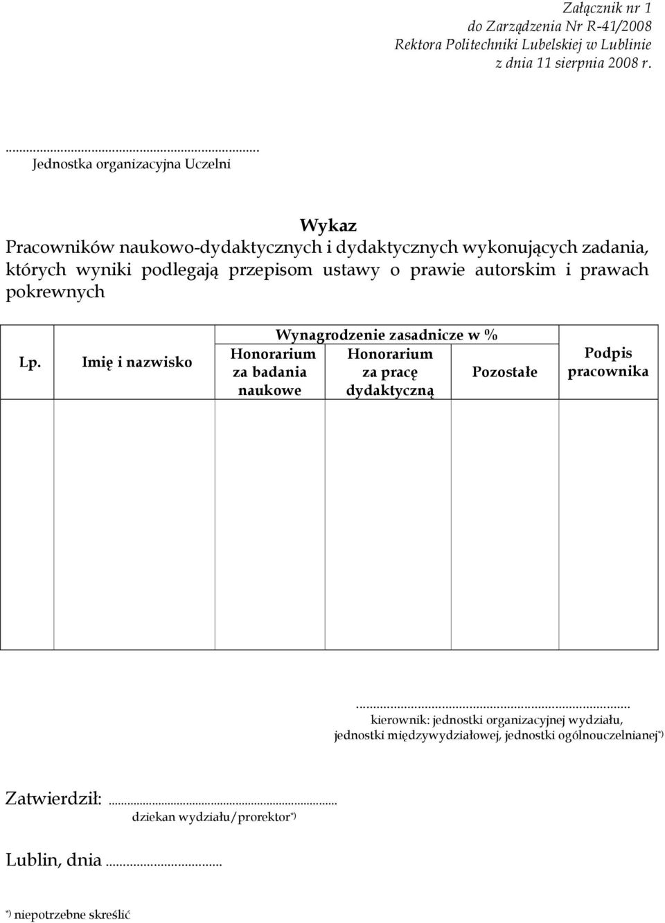 podlegają przepisom ustawy o prawie autorskim i prawach pokrewnych Lp.