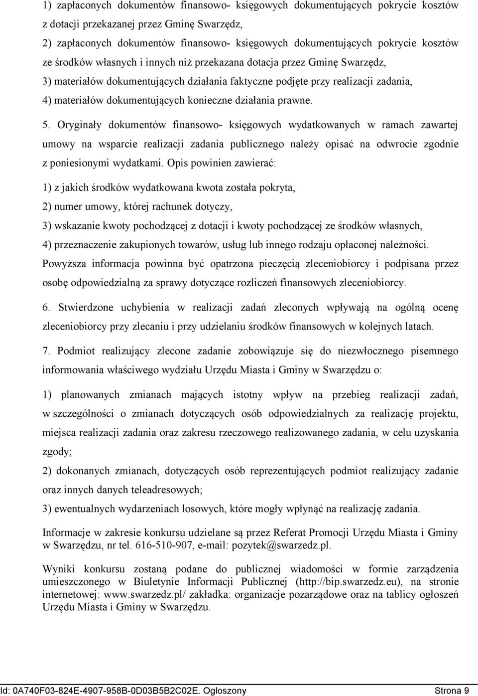 konieczne działania prawne. 5.