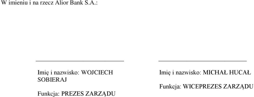 : Imię i nazwisko: WOJCIECH SOBIERAJ