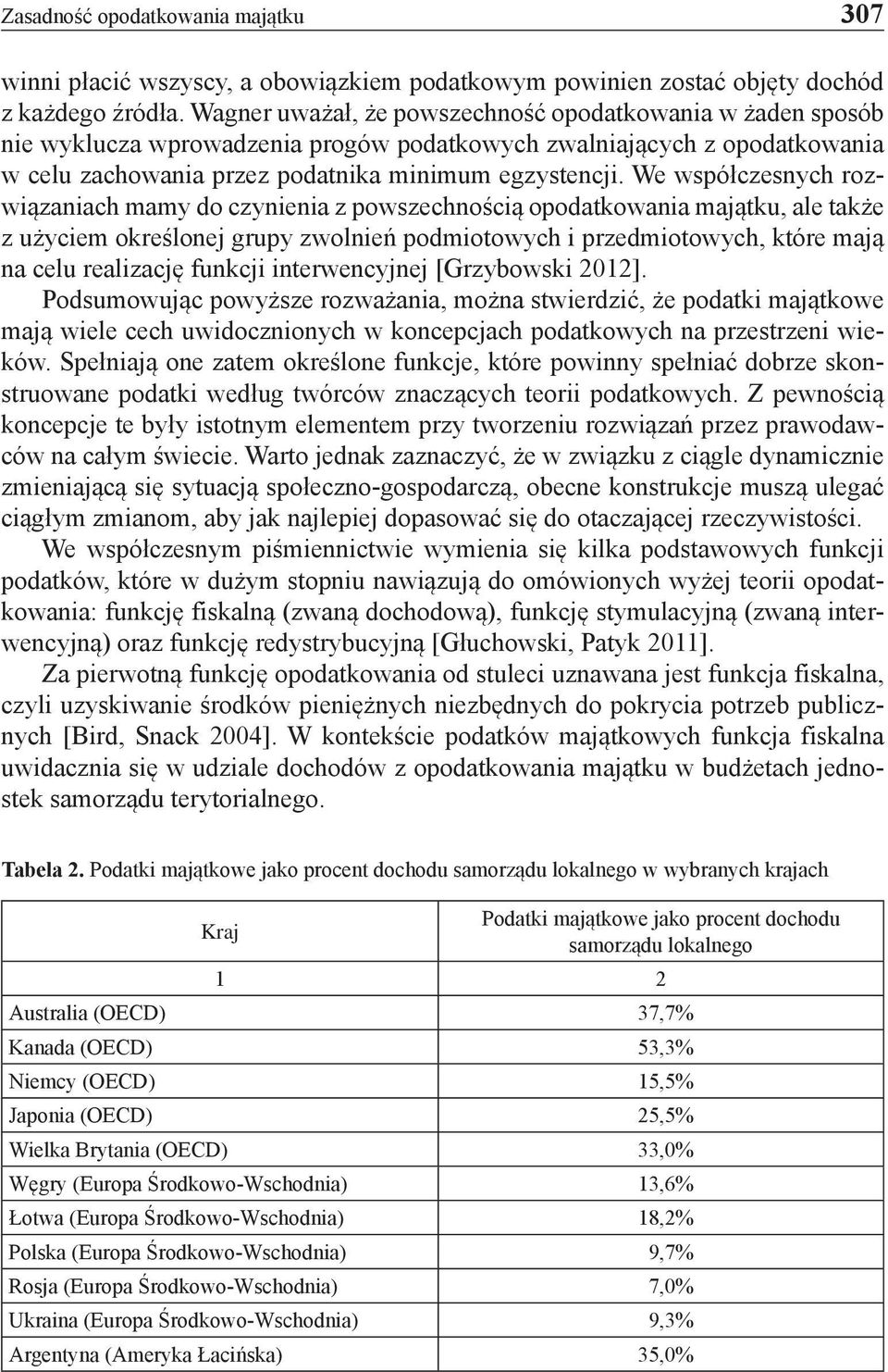 We współczesnych rozwiązaniach mamy do czynienia z powszechnością opodatkowania majątku, ale także z użyciem określonej grupy zwolnień podmiotowych i przedmiotowych, które mają na celu realizację